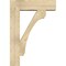 Ekena Millwork Legacy Block Rough Sawn Bracket w/ Offset Brace, Douglas Fir, 8"W x 28"D x 40"H BKT0806X28X40LEC05RDF - alternate 3